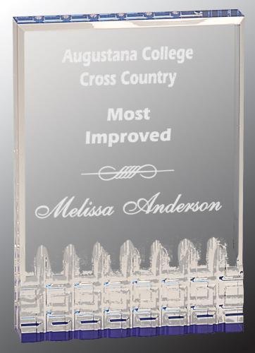 Mirage Acrylic Award -Blue