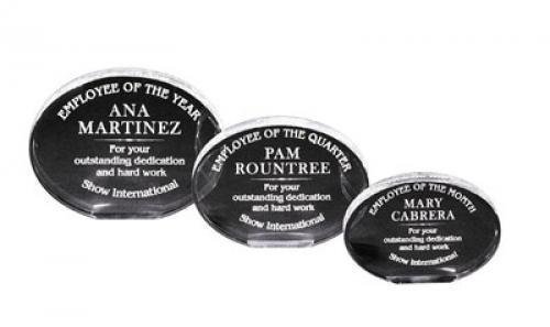 Oval Acrylic Awards