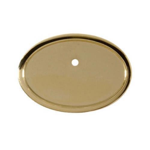 Oval Badge Frame, Gold