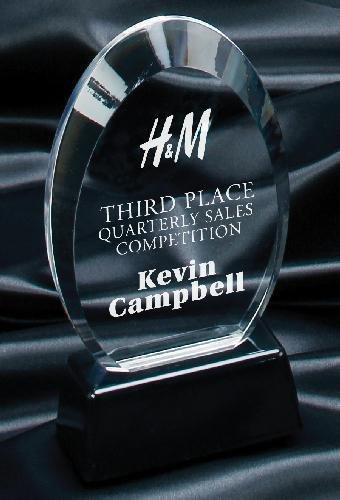Oval Clear Award