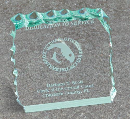 Paper Weight – Cracked Ice