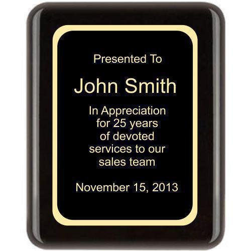 Piano Finish, Round, Black