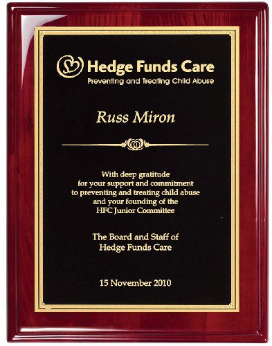 Plaque Board with Heavy Laquer Finish