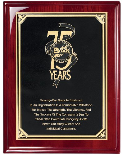 Plaque Board with Heavy Laquer Finish