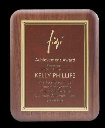 Plaque with Diamond Plate Award