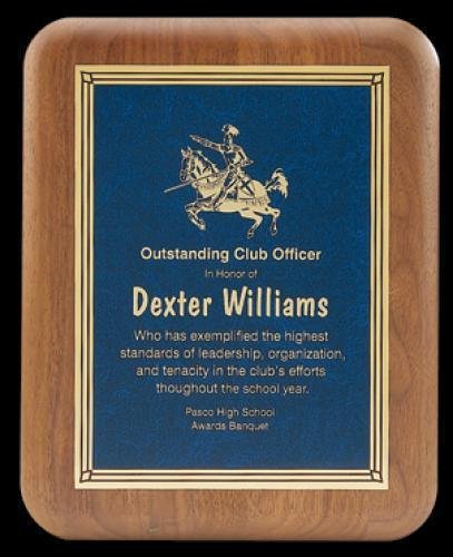 Plaque with Diamond Plate Award
