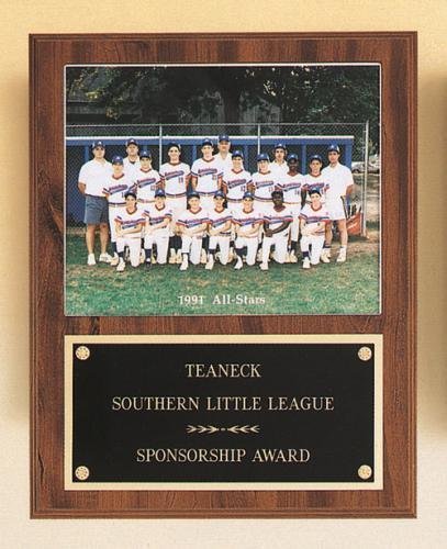 Plaque with Slide-in Photo or Certificate Holder