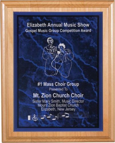 Red Alder Plaque Award