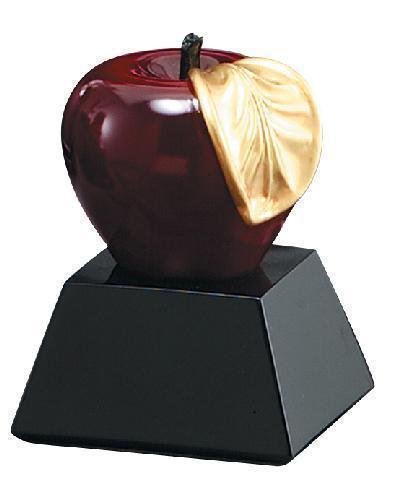 Resin Apple On Base
