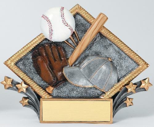 Resin Diamond Plate -Baseball
