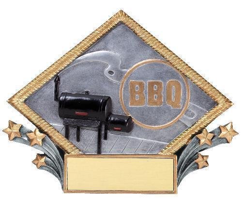 Resin Diamond Plate -BBQ