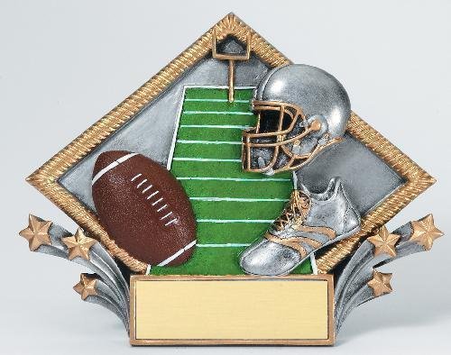 Resin Diamond Plate -Football