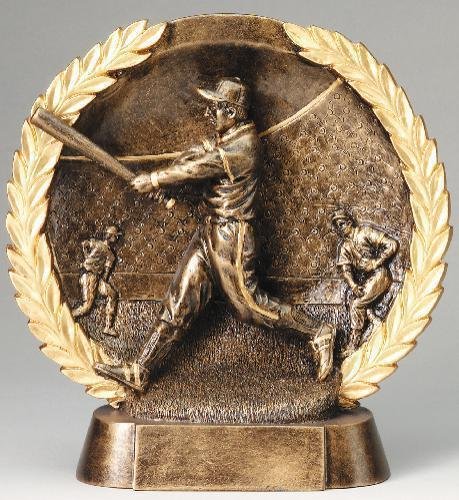 Resin Plate -Baseball Male