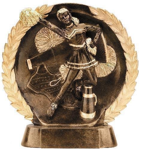 Resin Plate -Cheerleading