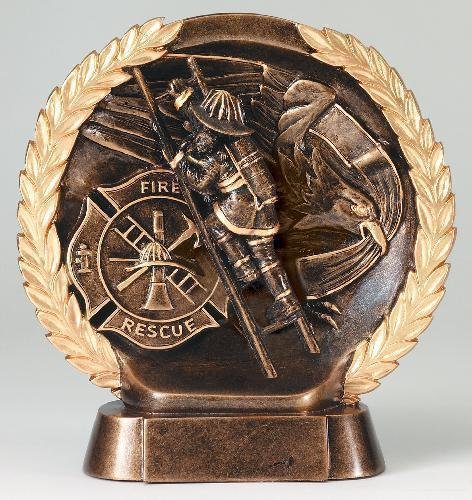 Resin Plate -Fireman