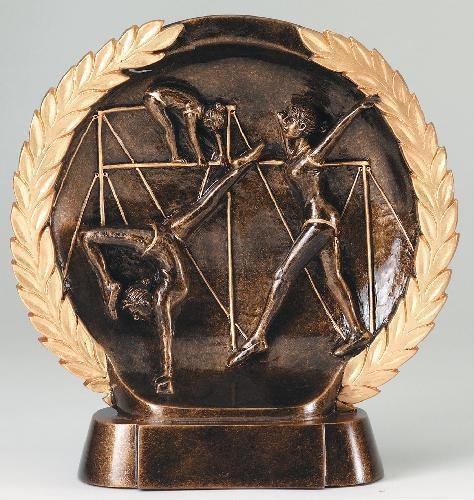 Resin Plate -Gymnastics Female