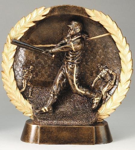 Resin Plate -Softball Female