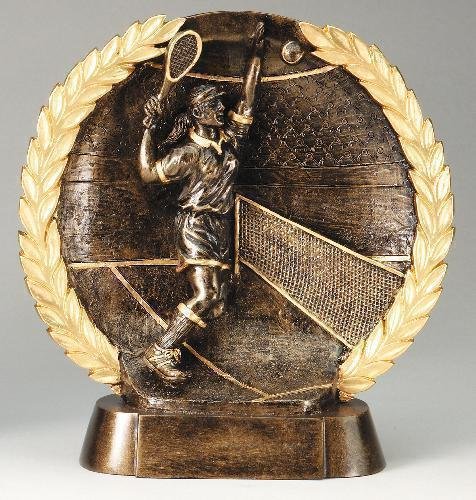 Resin Plate -Tennis Female