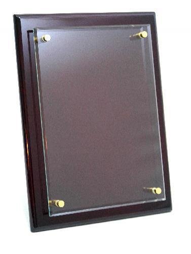 Rose Piano Finish Plaque