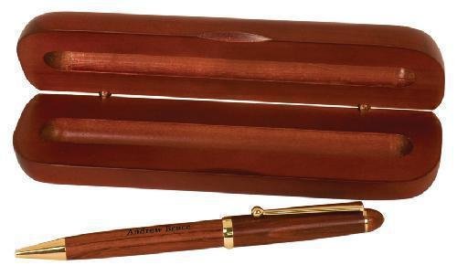 Rosewood Pen & Case Set