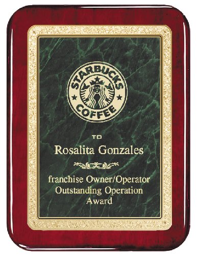 Rosewood Piano  Finish Plaque