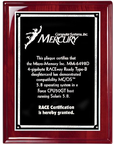 Rosewood Piano  Finish Plaque