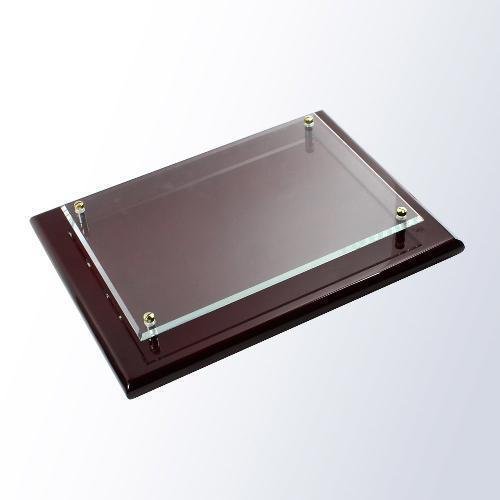 Rosewood Piano Finish Wall Plaque