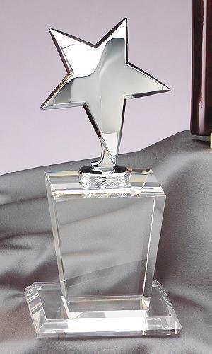 Shining Star On Crystal