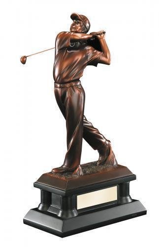 Signature Series Bronze Resin Golfer