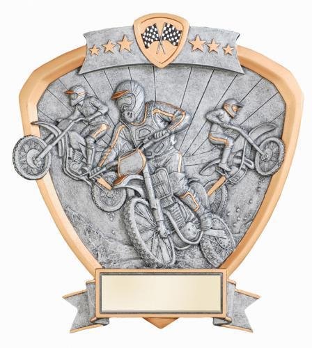 Signature Series Motocross Shield Award