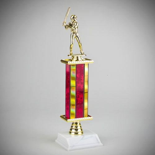 Single Column Trophy W/Riser