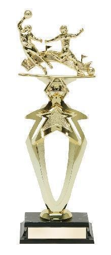 Soccer Multi-Action with Riser Trophy