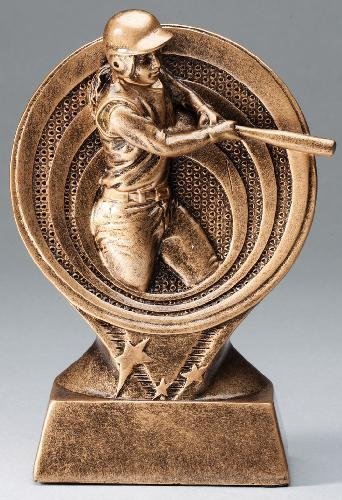 Softball Resin Trophy