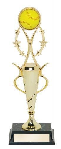 Softball Trophy With Cup