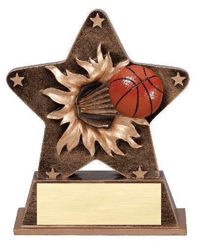 Star Burst Resin -Basketball