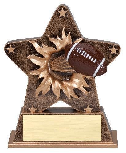 Star Burst Resin -Football