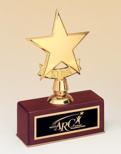 Star Casting on Rosewood Piano Finish Base.