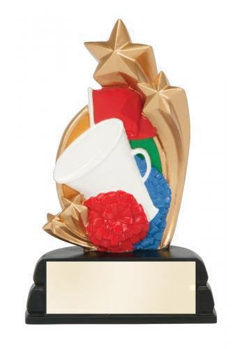 Star Full Color Cheerleader Award