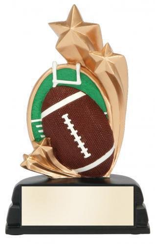 Star Full Color Football Award