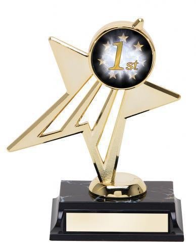 Stars Trophy with Mylar