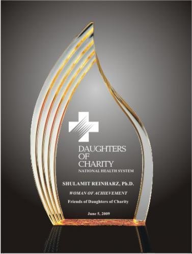 Step Flame Acrylic Award