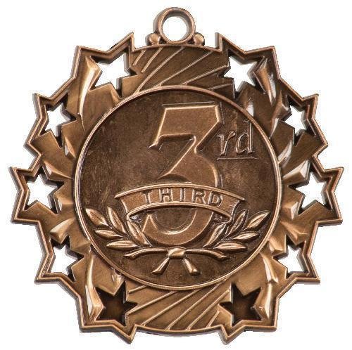 Ten Star Medal -3rd Place