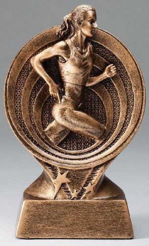 Track Resin Trophy, Female