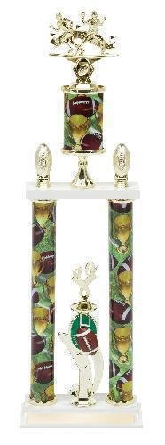Two Tier Football Trophy