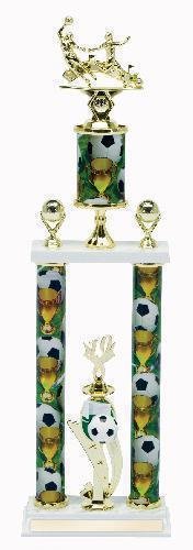 Two Tier Soccer Trophy