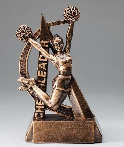 Ultra Action Resin Trophy -Cheerleading