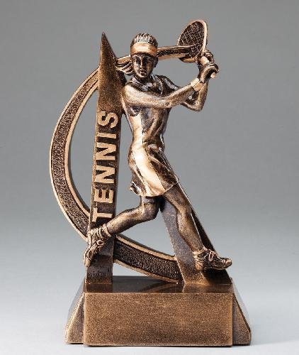 Ultra Action Resin Trophy -Tennis Female
