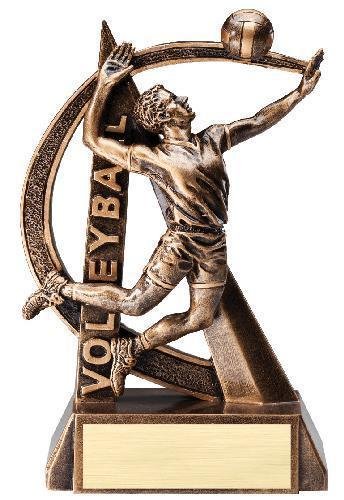 Ultra Action Resin Trophy -Volleyball Male