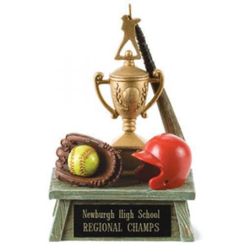 Vintage Trophy Award Softball