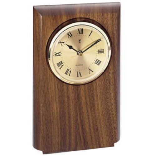 Walnut Clock Mount, Rounded
